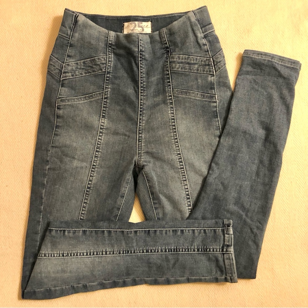 Free People Pull-On Jeggings Skinny Jeans Size 25 High-Rise *Like New*